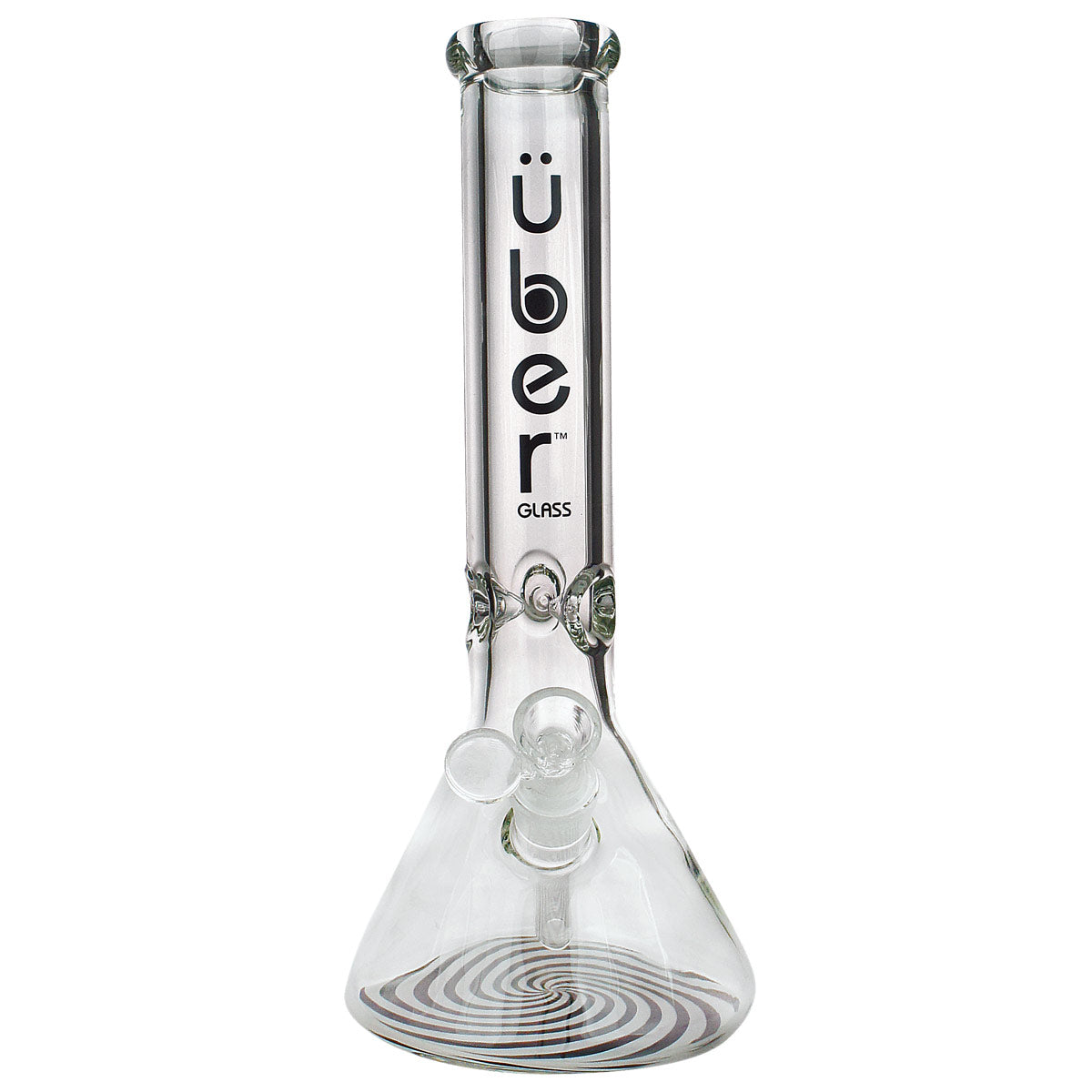 Uber GOG 15" (50x7mm) Ice Pinch Beaker w/ swirls