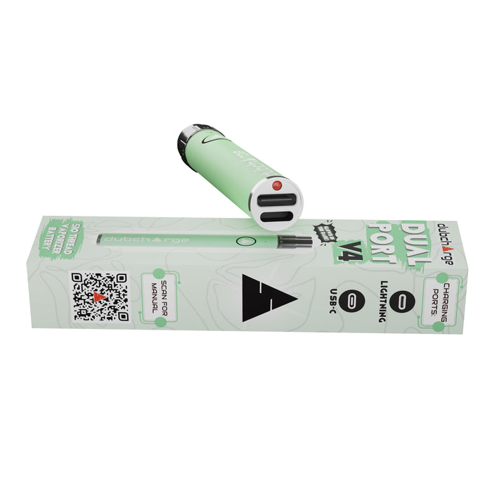 High-Capacity 510 Thread Dual Port V4 900 mAh Battery | Long-Lasting Power Source for Vaporizer Devices