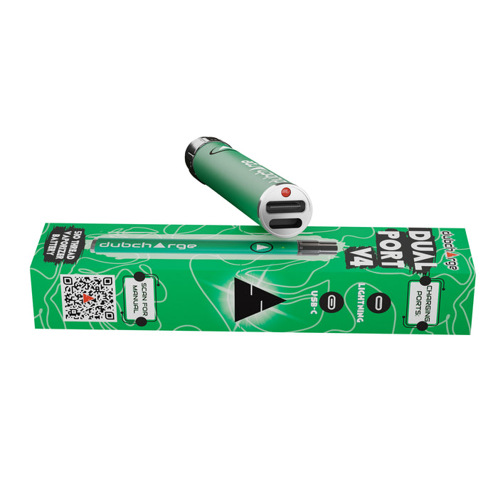 High-Capacity 510 Thread Dual Port V4 1100 mAh Battery | Long-Lasting Power Source for Vaporizer Devices