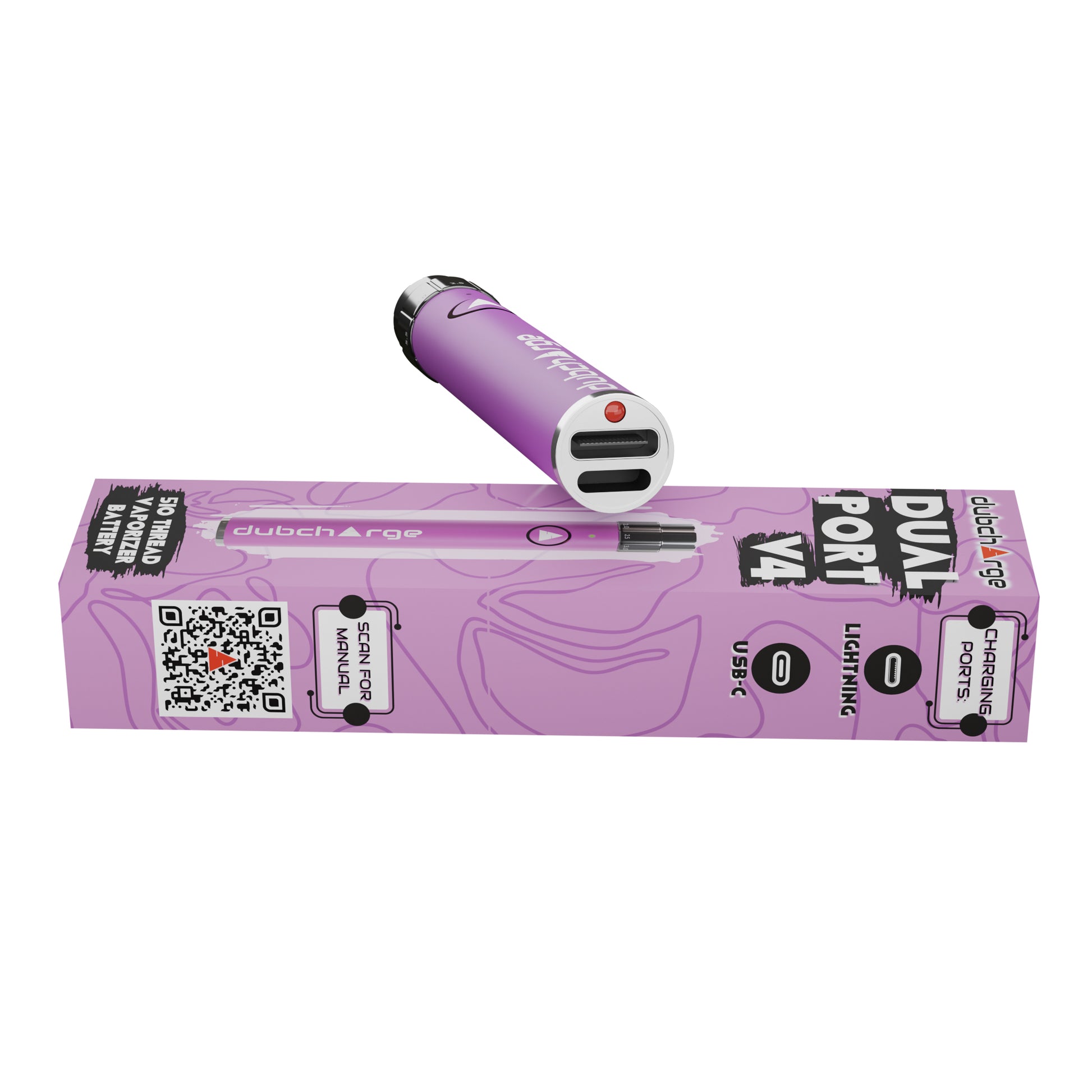 Cloud 8 - Twister - 900mah - 510 Thread Battery - 4 Temp - Pink