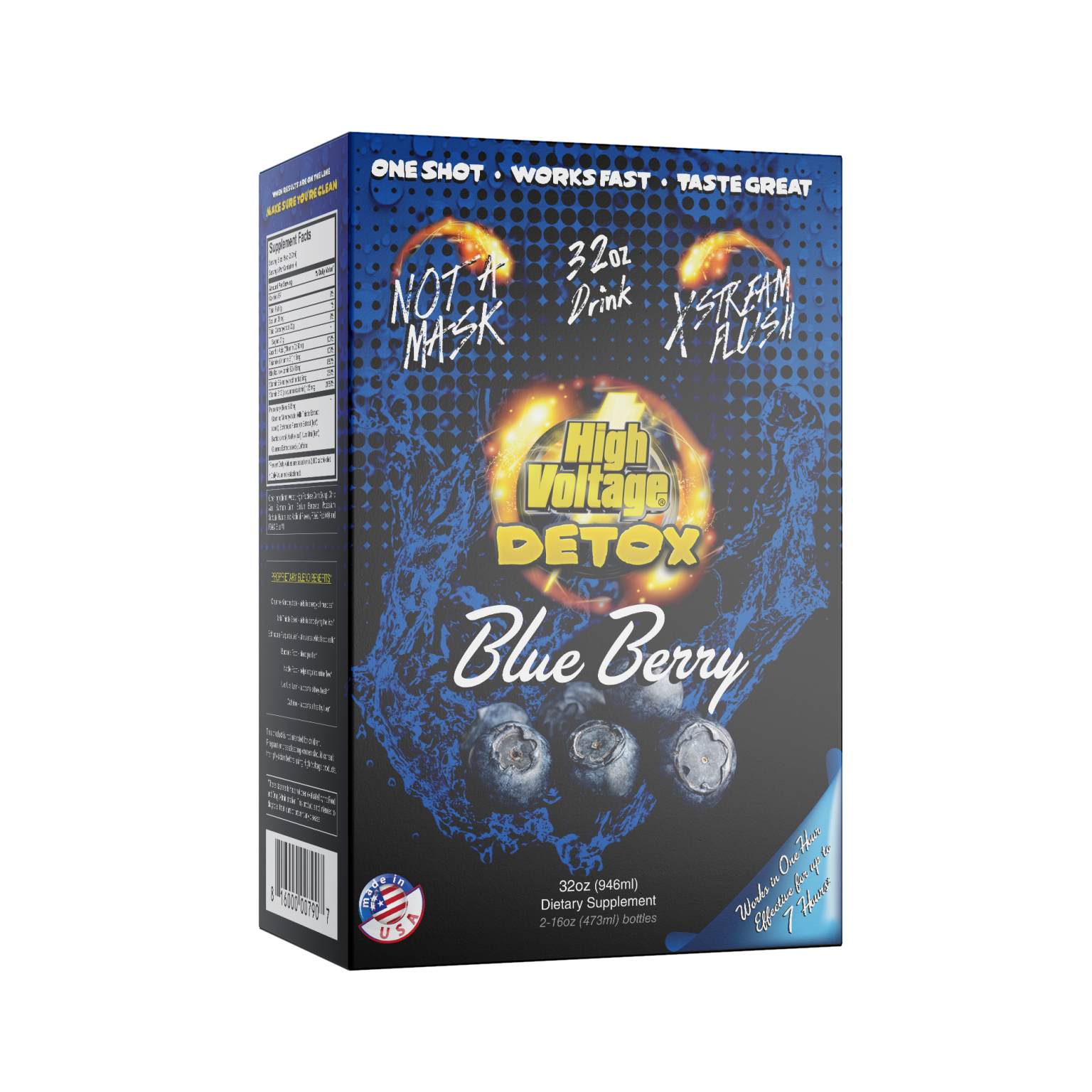 High Voltage Premium Detox Drink 32oz