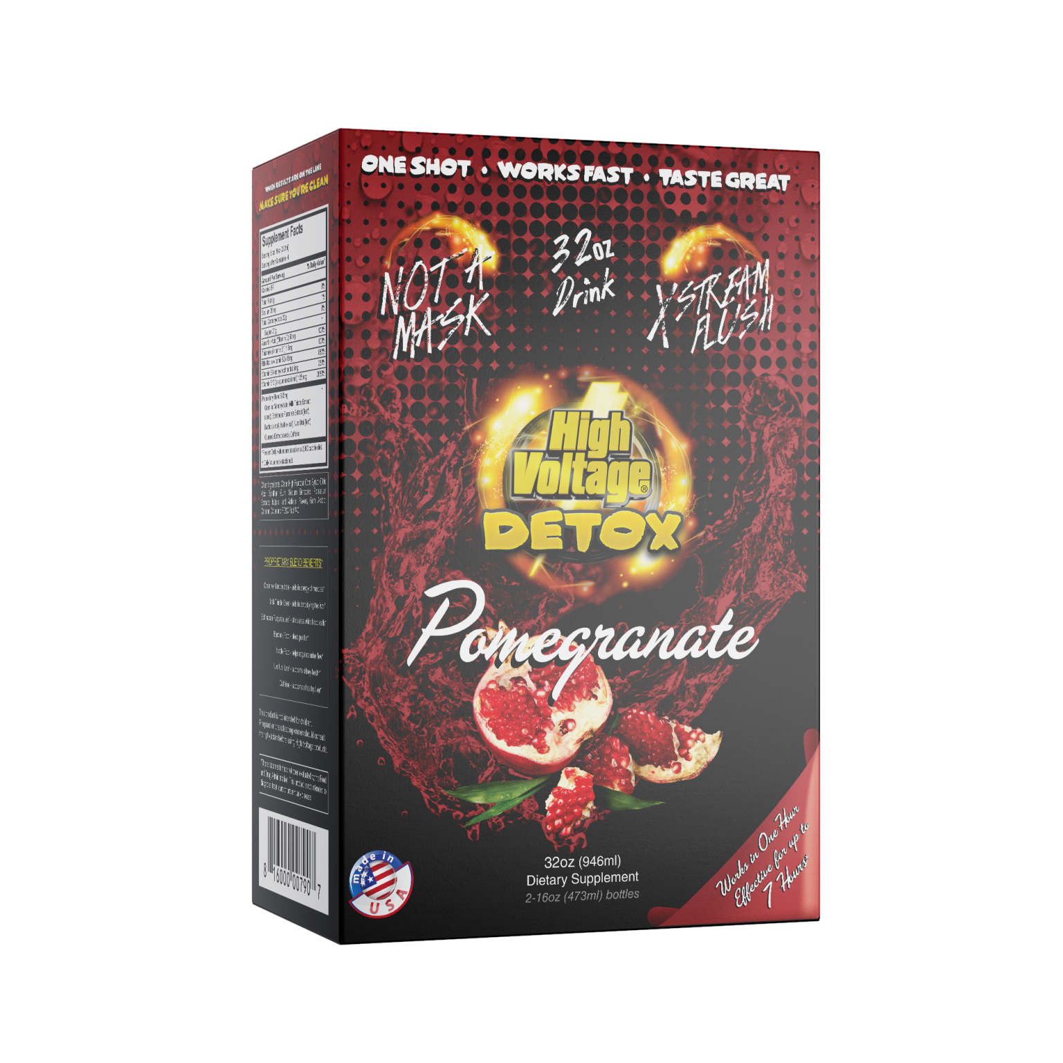 High Voltage Premium Detox Drink 32oz