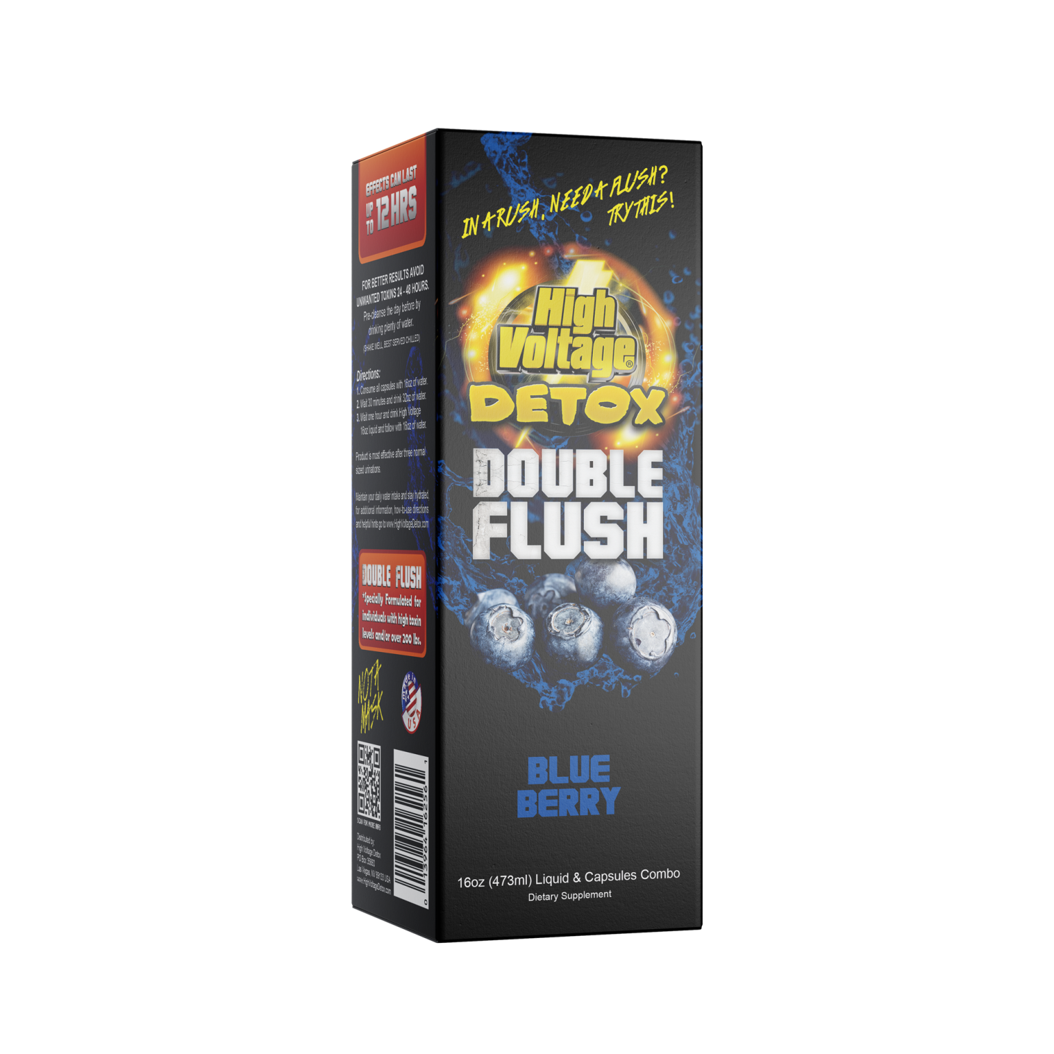 High Voltage Detox Double Flush