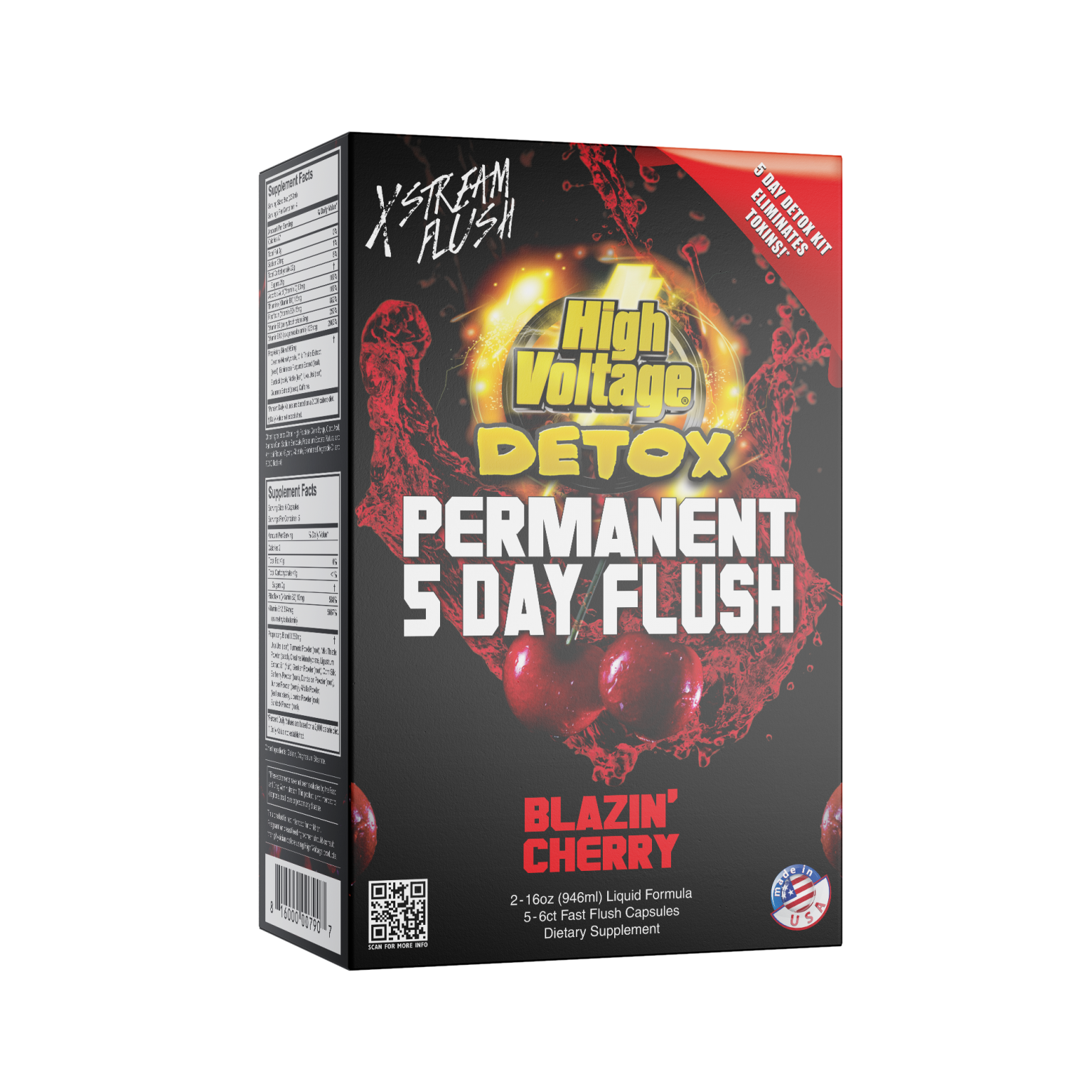 High Voltage Detox Permanent 5 Day Flush