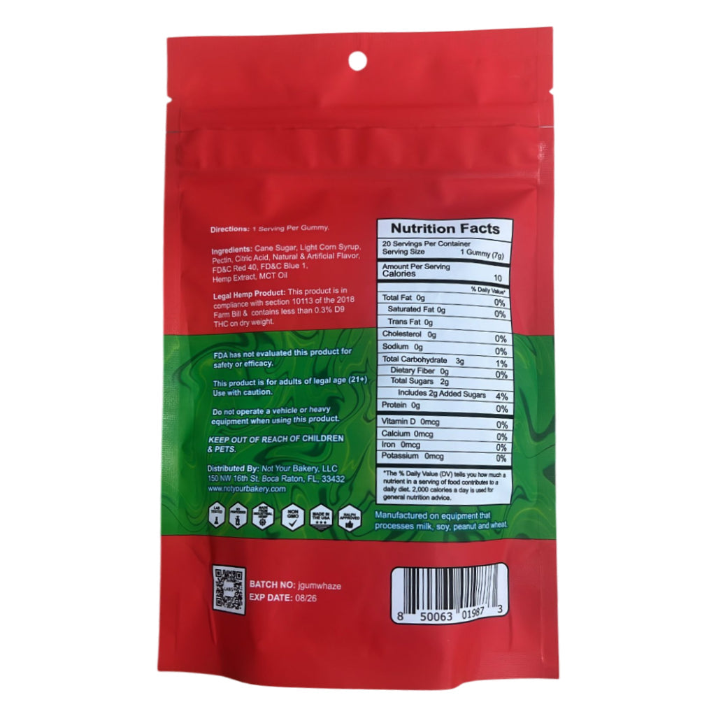 NYB Jelly High Potency 10,000mg THCP Gummies