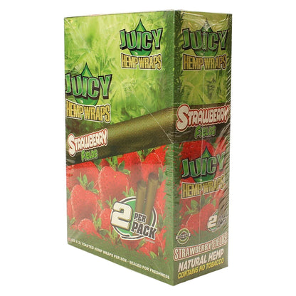 Juicy Hemp Wraps - 2 Piece Per Pack - 25 Packs Per Box
