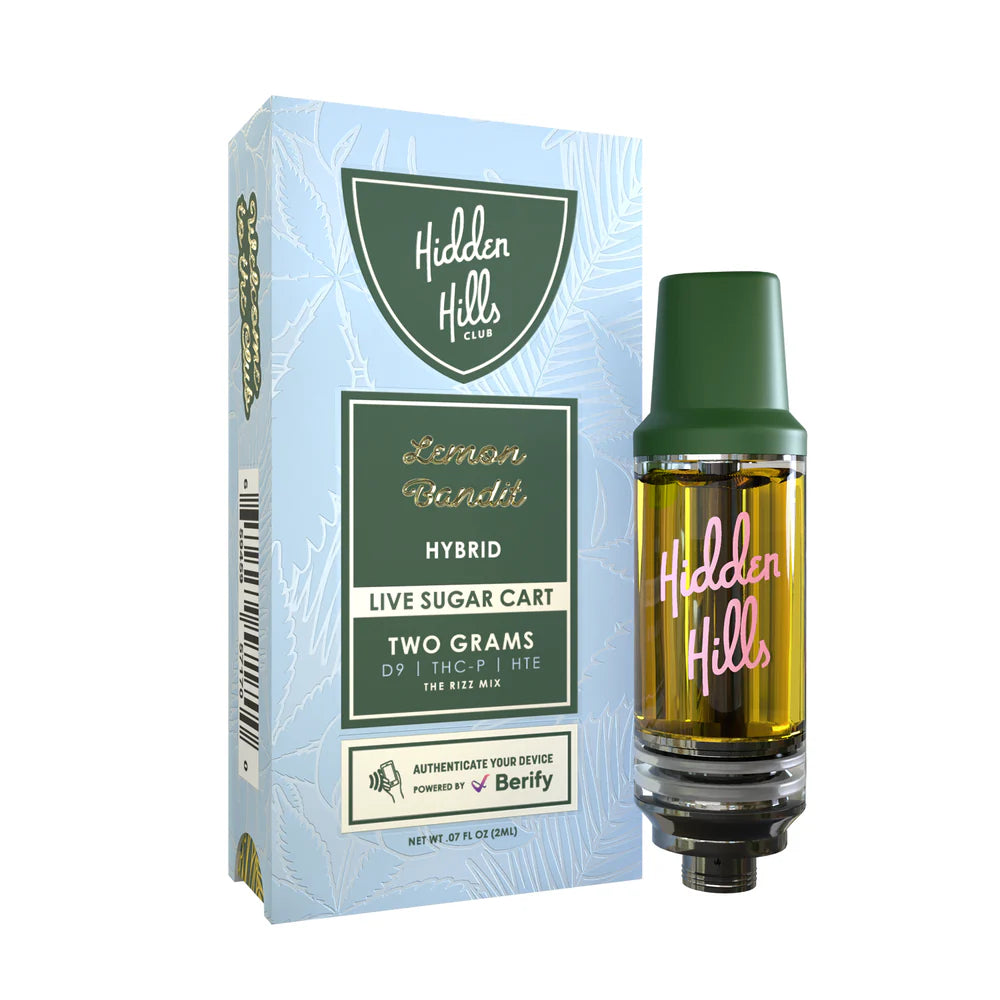 HIDDEN HILLS LIVE SUGAR CARTRIDGE 2G