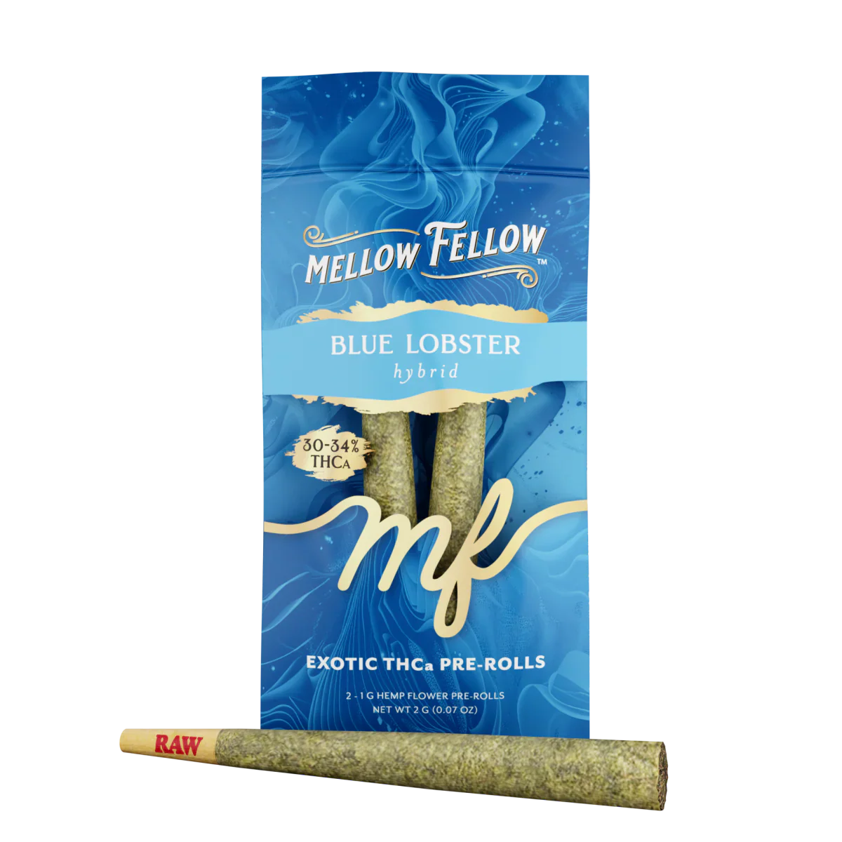 Mellow Fellow THCA Pre Roll 2ct 4g