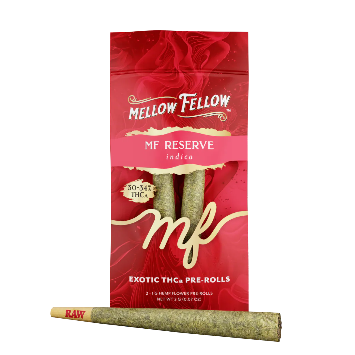 Mellow Fellow THCA Pre Roll 2ct 4g