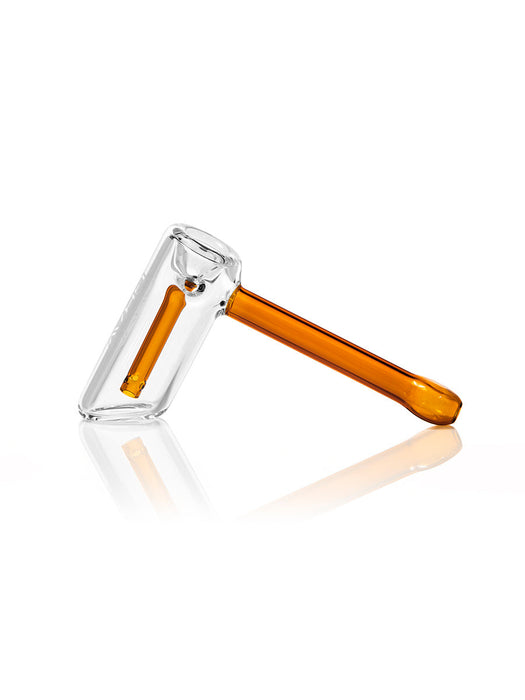 Grav Mini Hammer Bubbler - Compact and Functional Glass Water Pipe for Smooth Hits