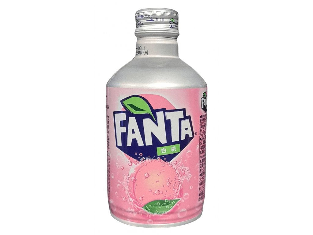 fanta white peach, white peach fanta