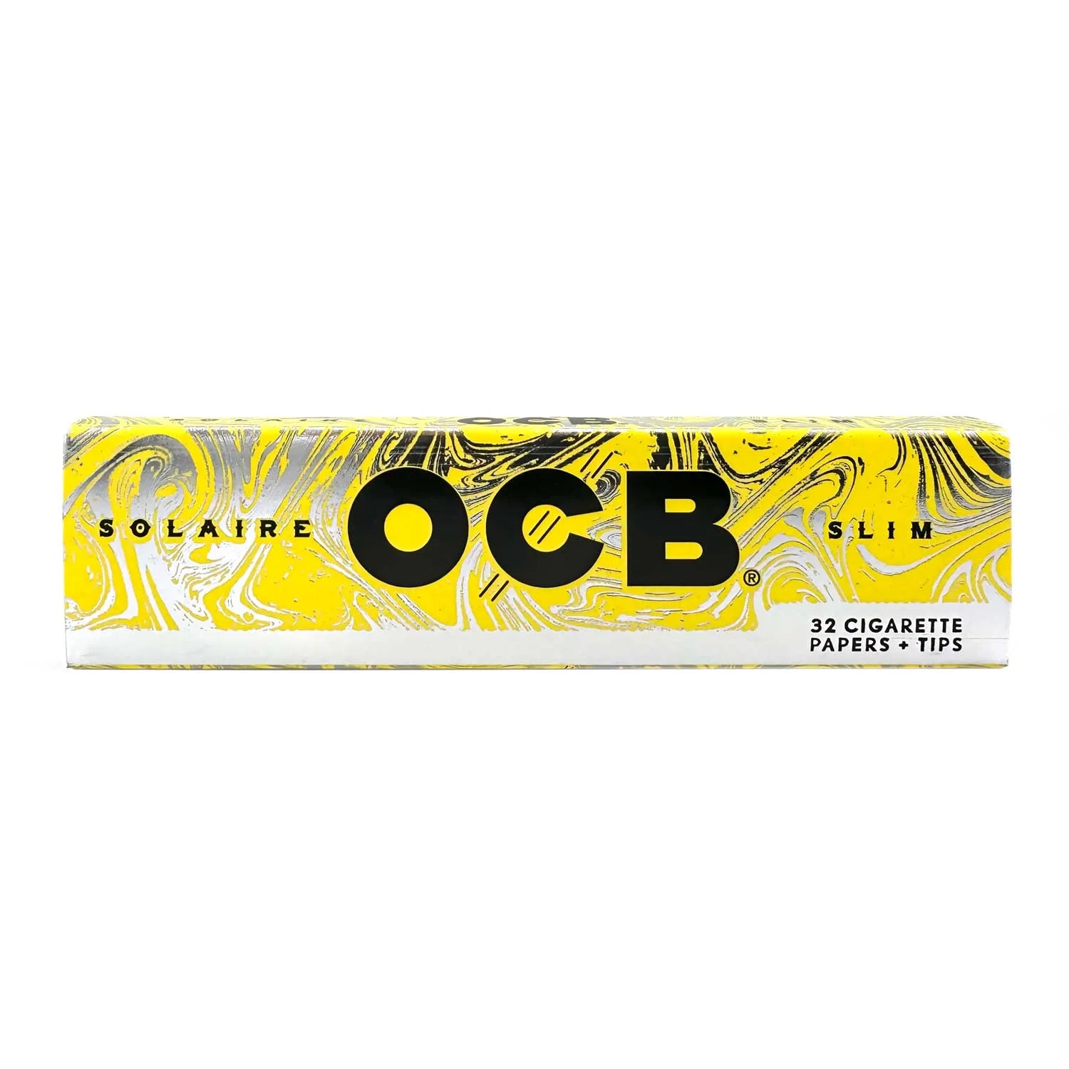 Ocb Solaire Slim Papers + Tips - 24 Packs Per Box