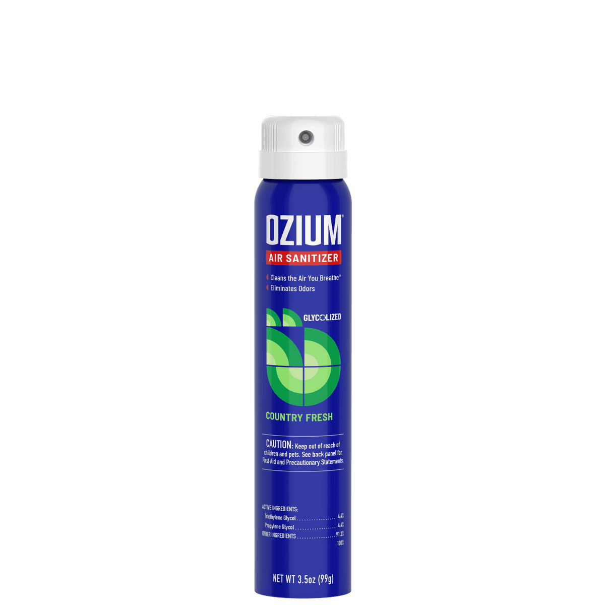 Ozium Air Sanitizer 3.5 oz Odor Eliminator Spray Country Fresh