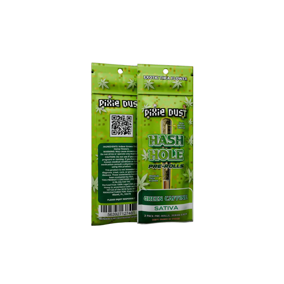 Pixie Dust THCA Hash Hole Pre-Rolls