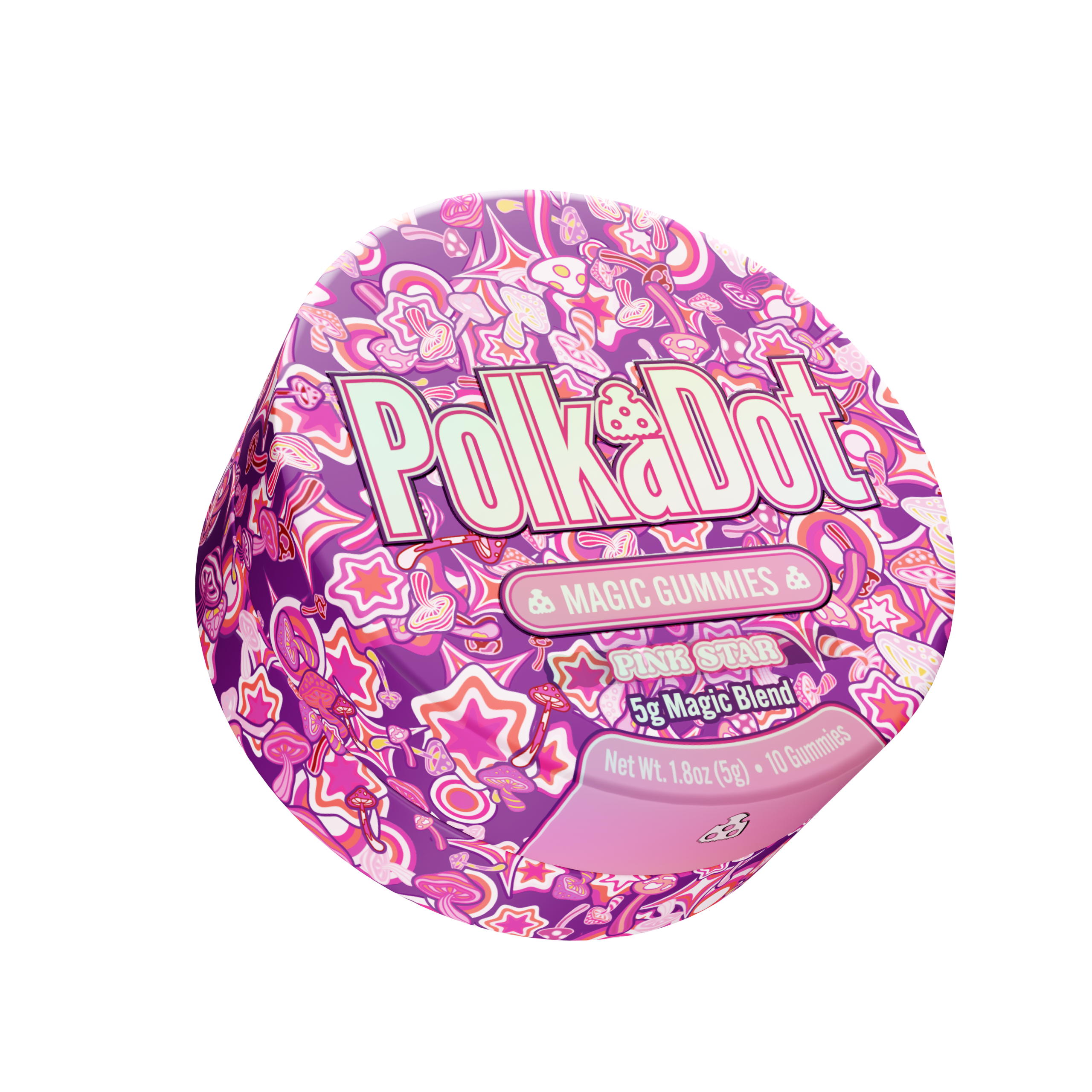 Polka Dot Gummies 10ct 10,000mg