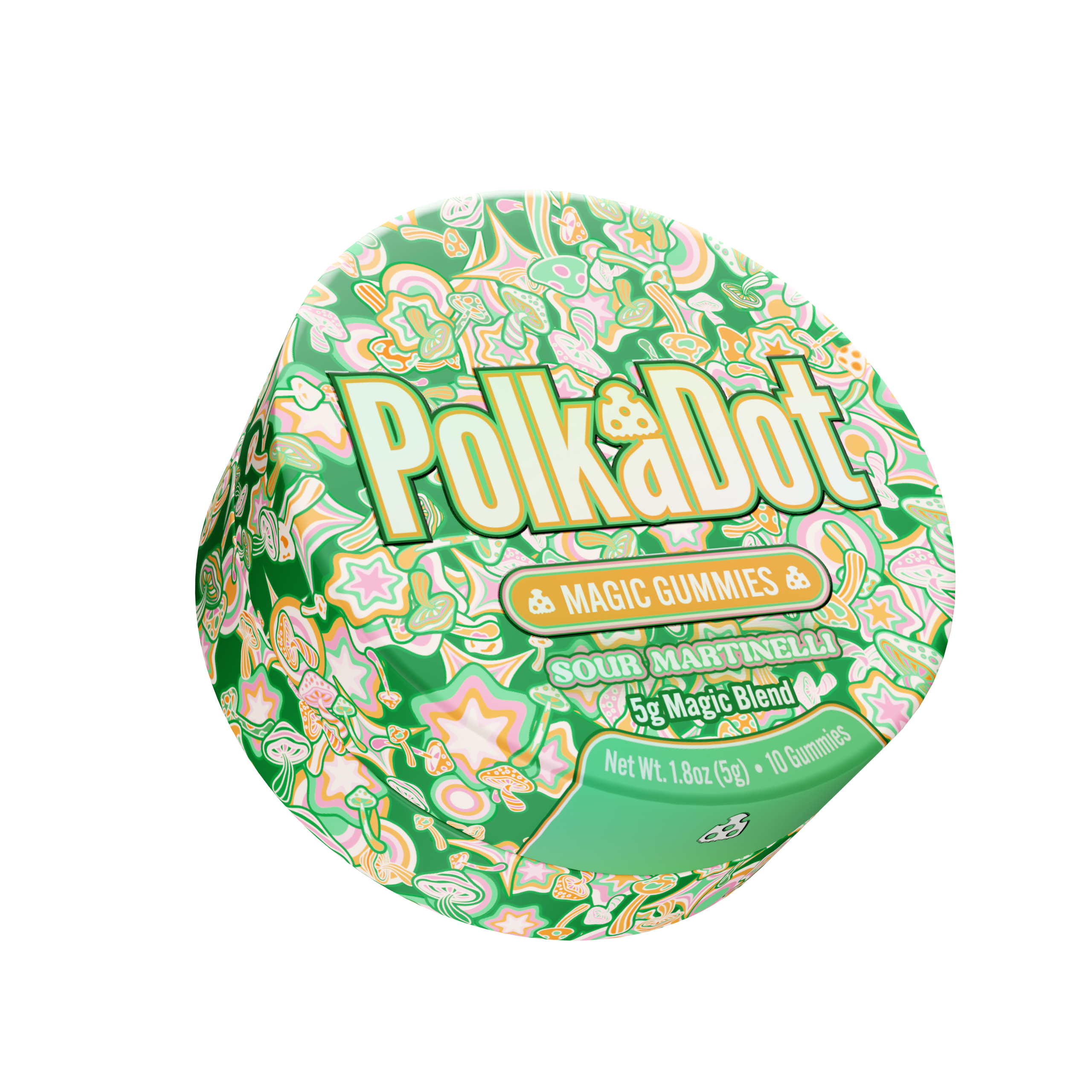 Polka Dot Gummies 10ct 10,000mg