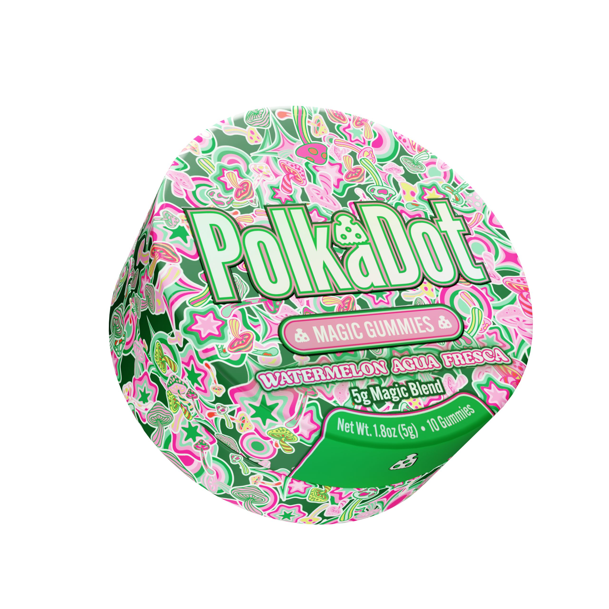 Polka Dot Gummies 10ct 10,000mg
