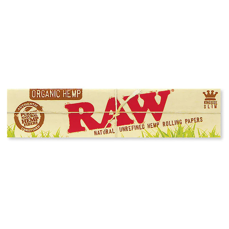 Raw Organic Hemp King Size Slim - 50 In Box