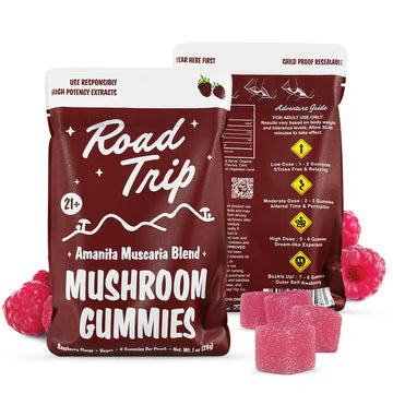 Road Trip Amanita Muscaria Blend Mushroom Gummies