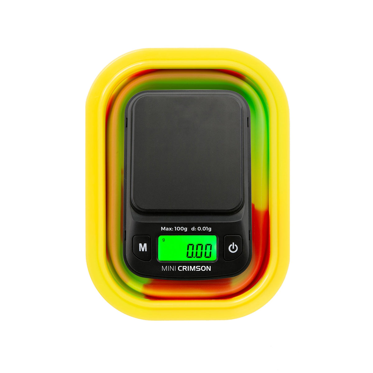 Truweigh Mini Crimson Collapsible Bowl Scale 100g x 0.01g Rasta