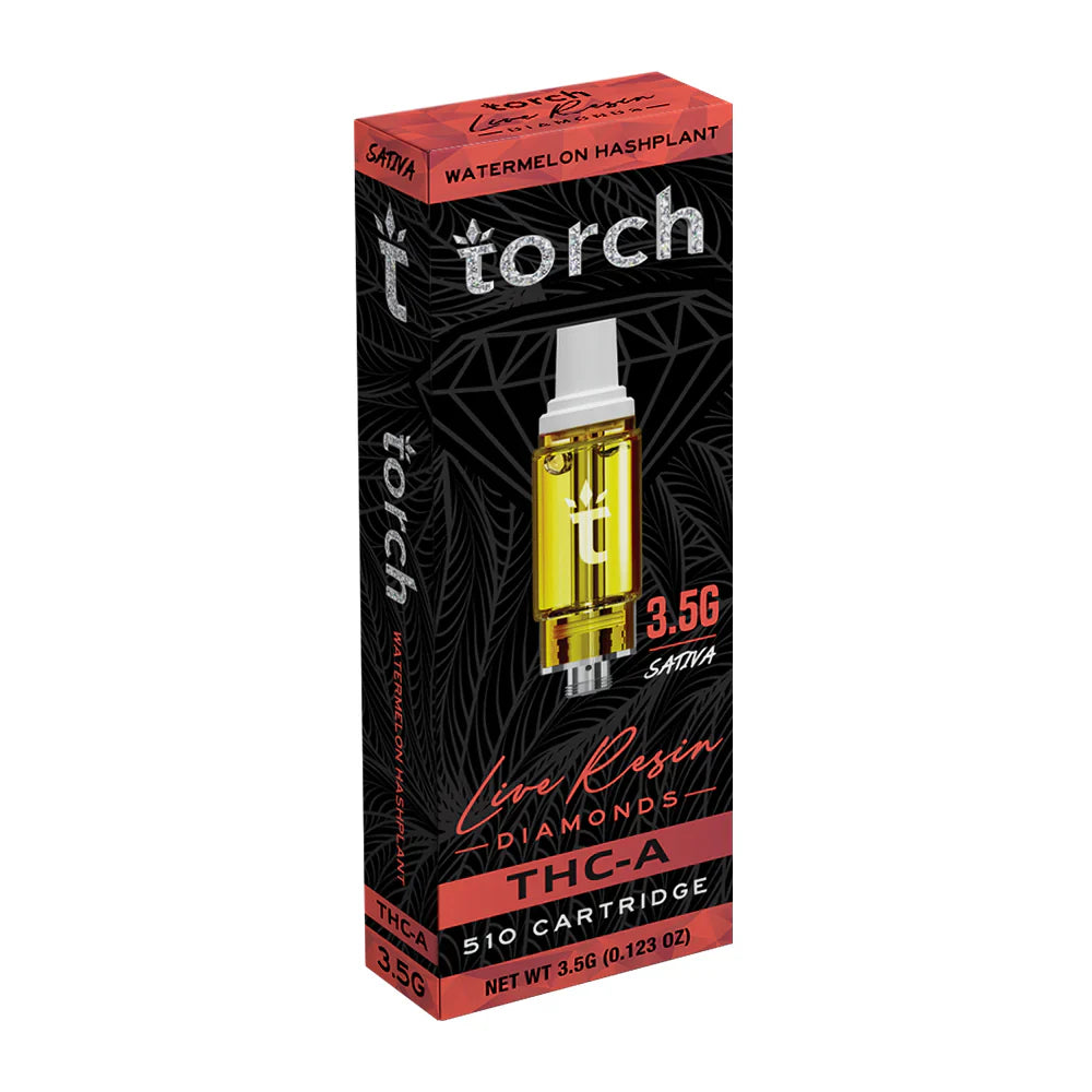 Torch THC-A Live Resin Diamonds 510 Cartridge 3.5G