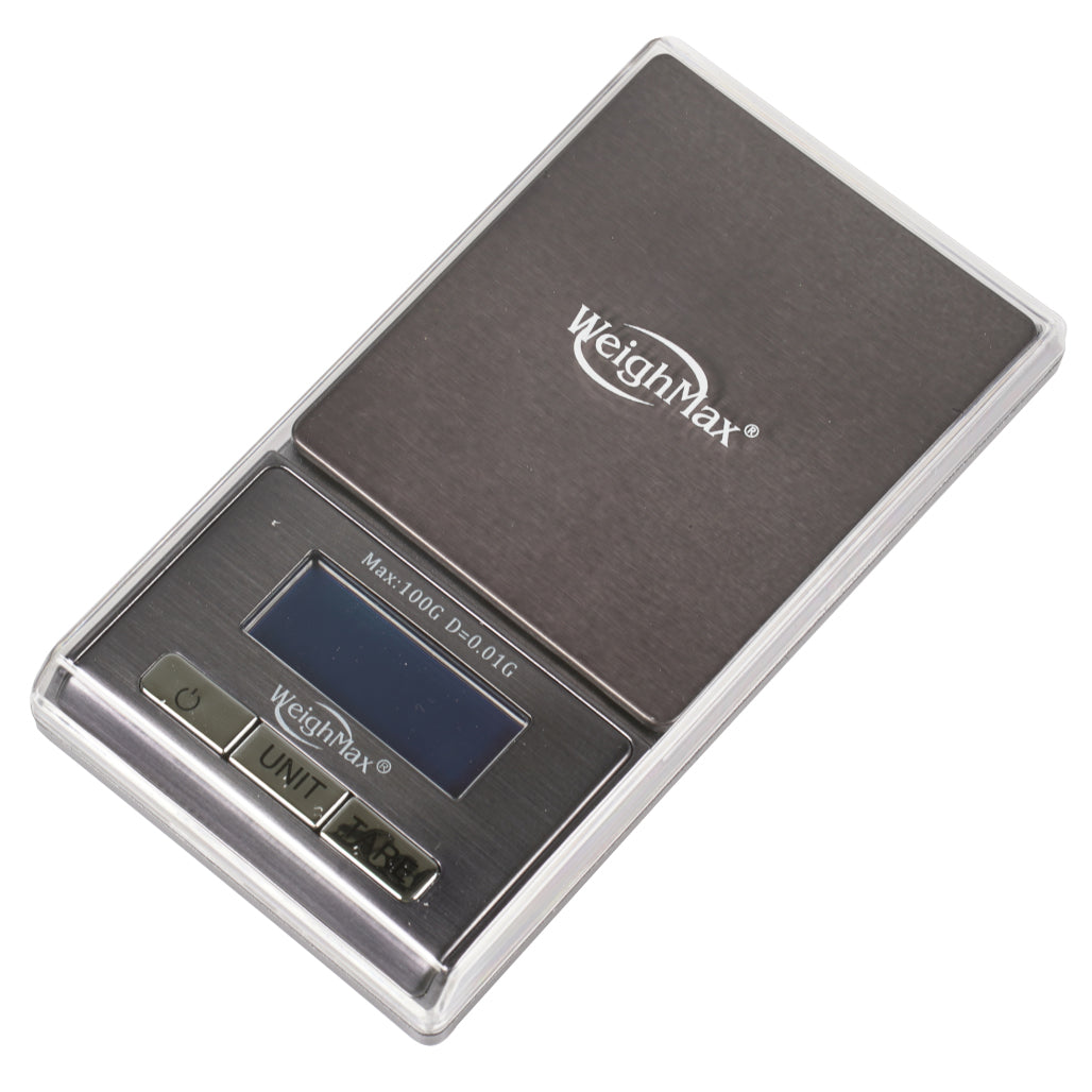 WeighMax BLG Bling Digital Pocket Scale 100g x 0.01g Grey