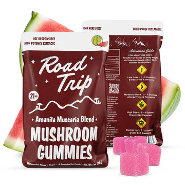 Road Trip Amanita Muscaria Blend Mushroom Gummies