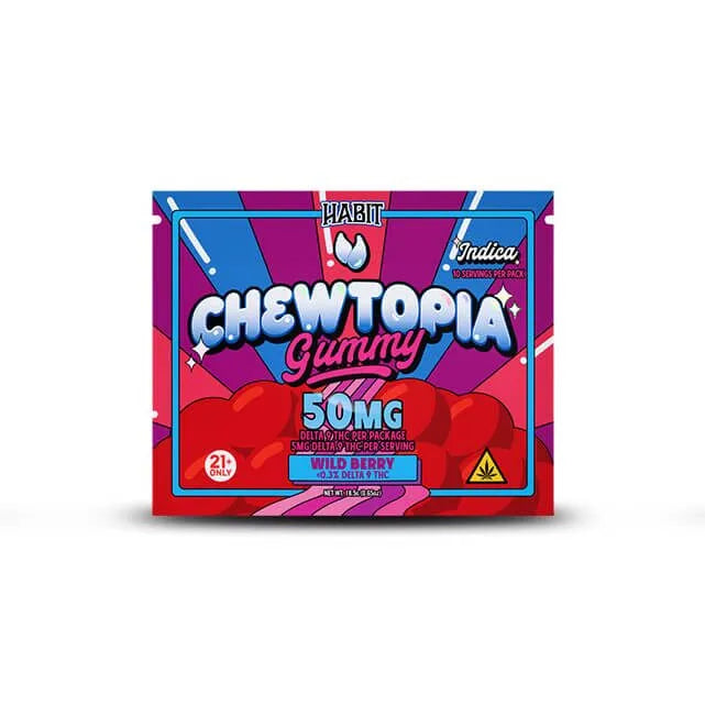 Habit Chewtopia 50mg D9 Gummies