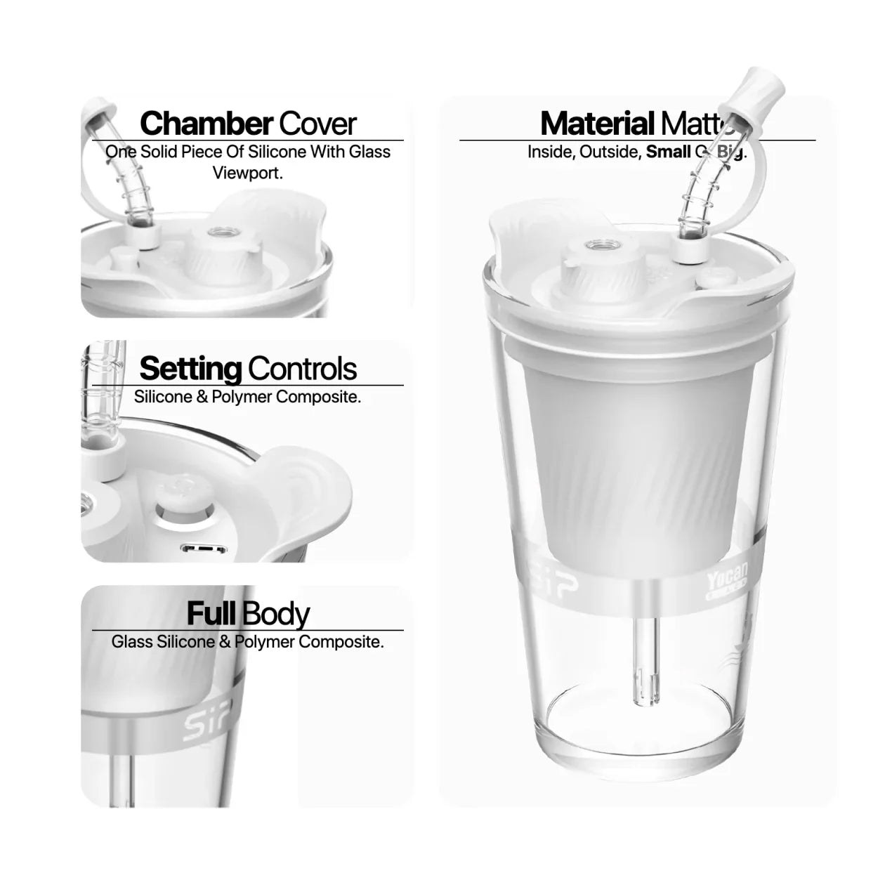 Yocan Black SIP Concentrate Vaporizer