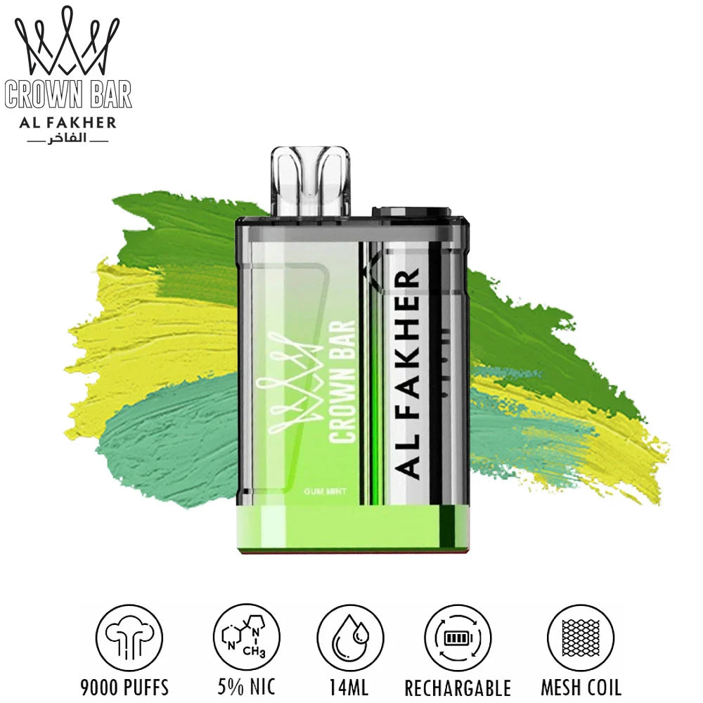 Al Fakher Crown Bar Crystal 9000