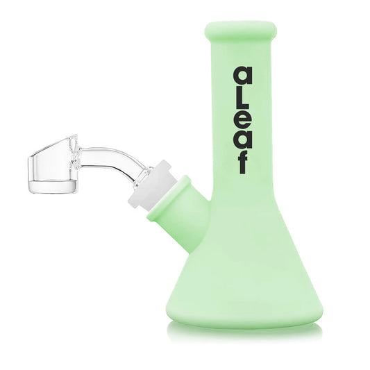 Aleaf Silicone Waterpipe 5 Inch - Mint Green
