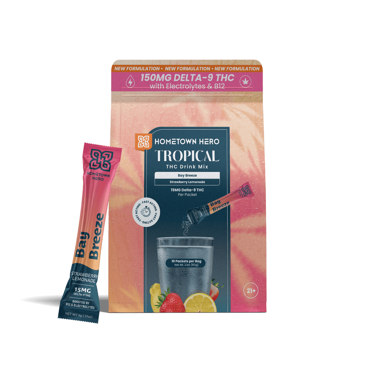 Hometown Hero THC Drink Mix 10ct