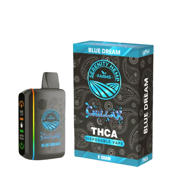 Serenity Hemp Farms Chillax THCa Disposable Vape 8g
