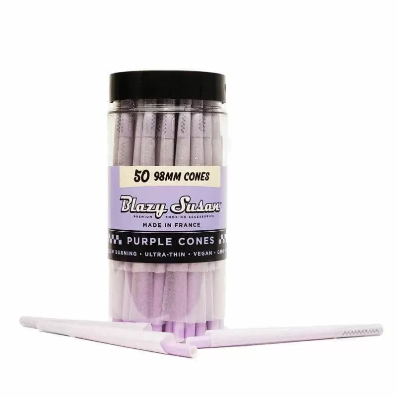 Blazy Susan - Rolling Cones - 50 Cones Per Jar