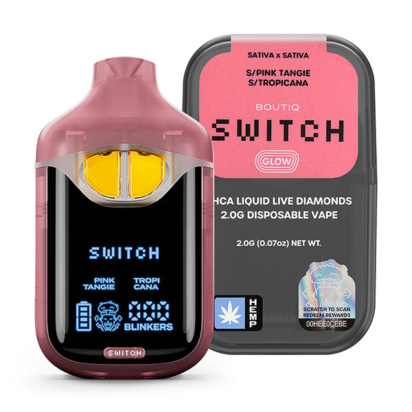 Boutiq Switch Glow Liquid Diamonds Vape | 2g