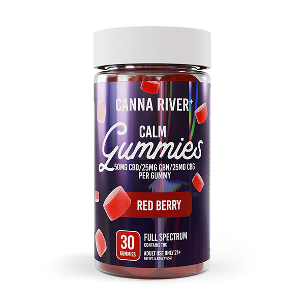 Canna River Full Spectrum Calm Gummies | 30 Count