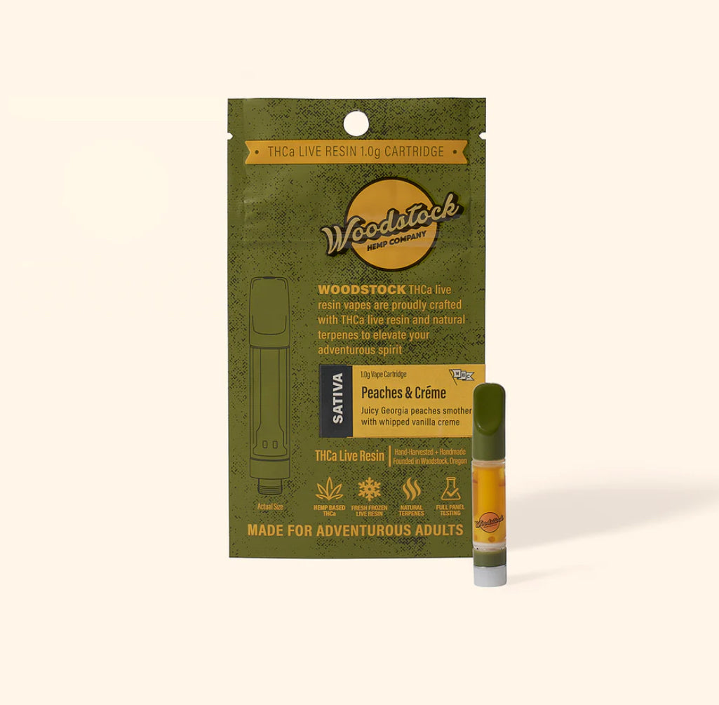 Woodstock THCA 1g Cartridge