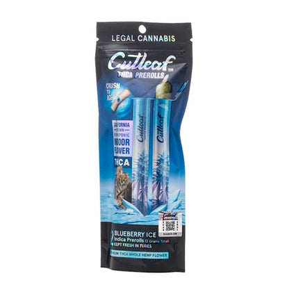 CUTLEAF THC-A CRUSH ICE PRE ROLLS 2G