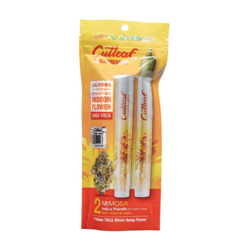 CUTLEAF THC-A 1G PRE ROLLS - 2CT