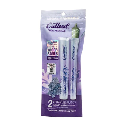 CUTLEAF THC-A 1G PRE ROLLS - 2CT