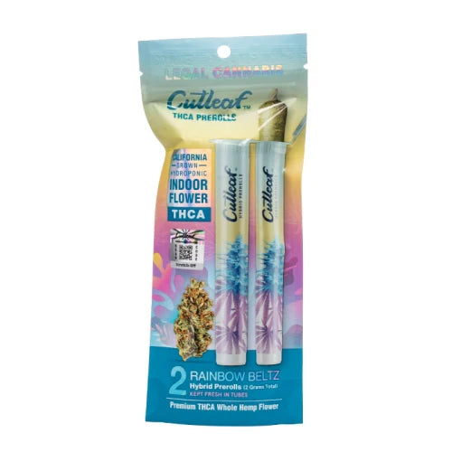 CUTLEAF THC-A 1G PRE ROLLS - 2CT