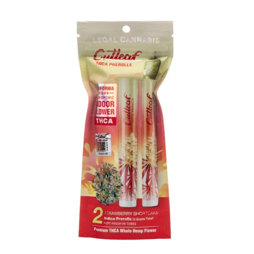 CUTLEAF THC-A 1G PRE ROLLS - 2CT