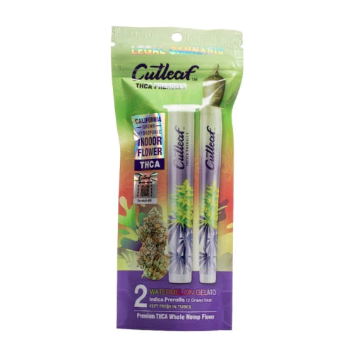 CUTLEAF THC-A 1G PRE ROLLS - 2CT