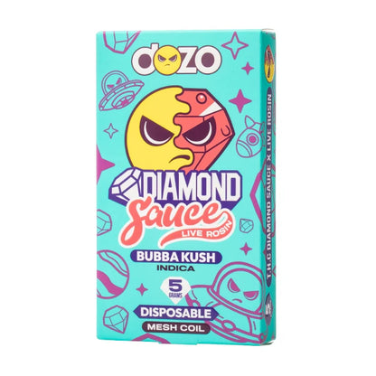 DOZO DIAMOND SAUCE LIVE ROSIN DISPOSABLE 5G