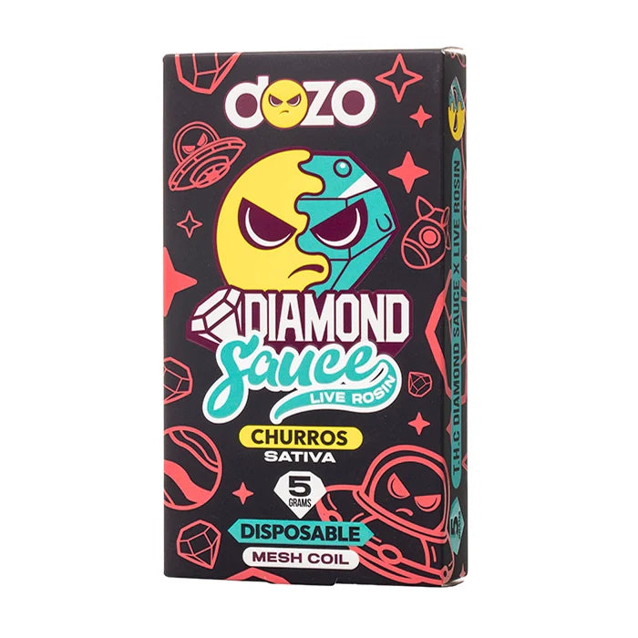 DOZO DIAMOND SAUCE LIVE ROSIN DISPOSABLE 5G