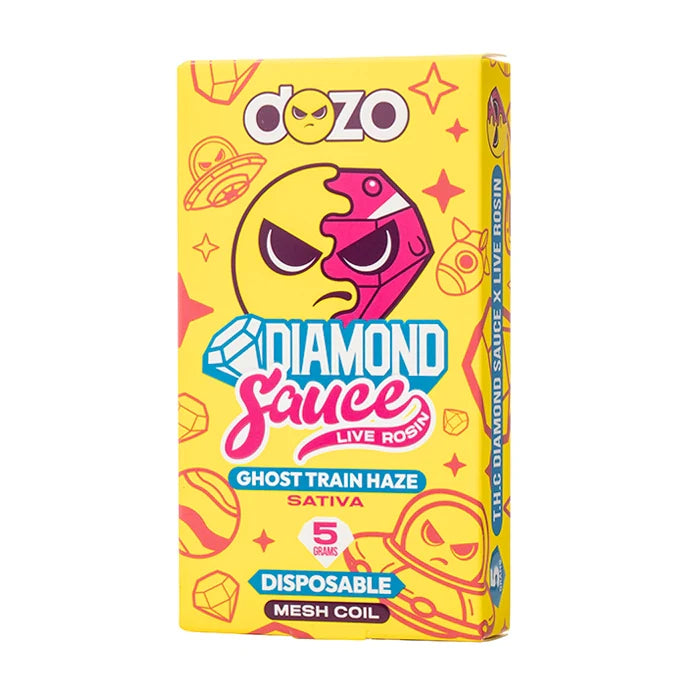 DOZO DIAMOND SAUCE LIVE ROSIN DISPOSABLE 5G