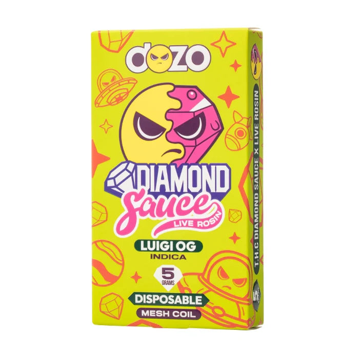 DOZO DIAMOND SAUCE LIVE ROSIN DISPOSABLE 5G