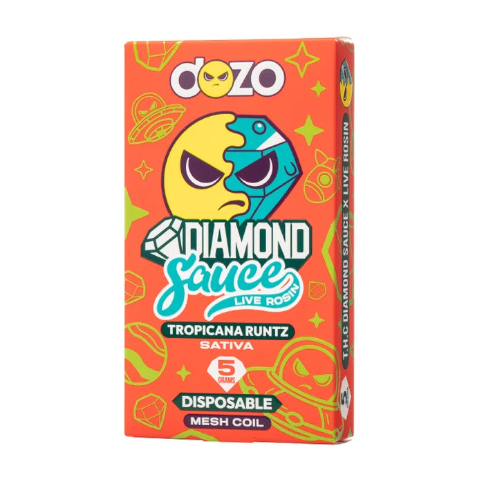 DOZO DIAMOND SAUCE LIVE ROSIN DISPOSABLE 5G