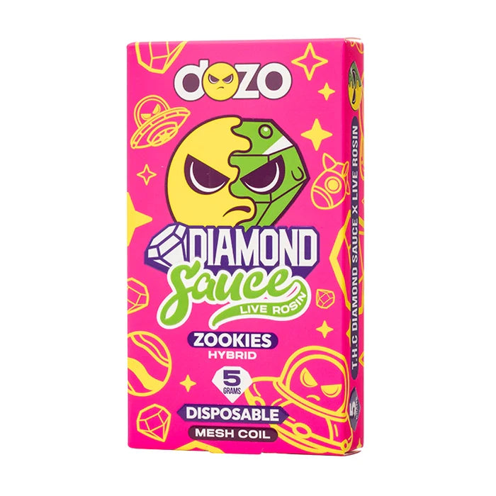 DOZO DIAMOND SAUCE LIVE ROSIN DISPOSABLE 5G