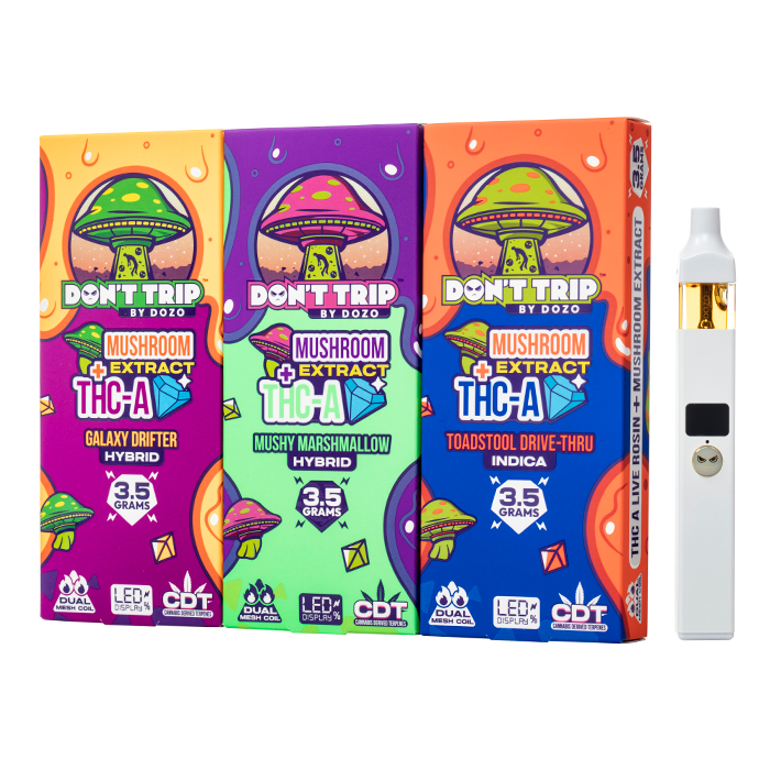 DOZO Dont Trip + THC-A Diamonds Disposable 3.5G